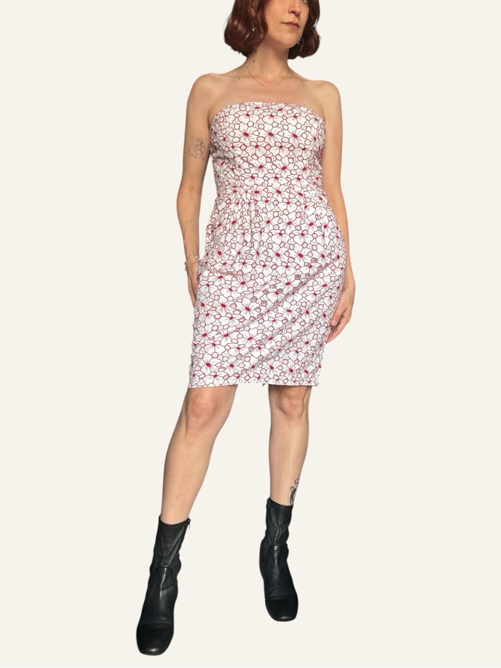 Jean Paul Gaultier for Target 2010 Strapless Eyelet Corset Dress | Fits Size 6